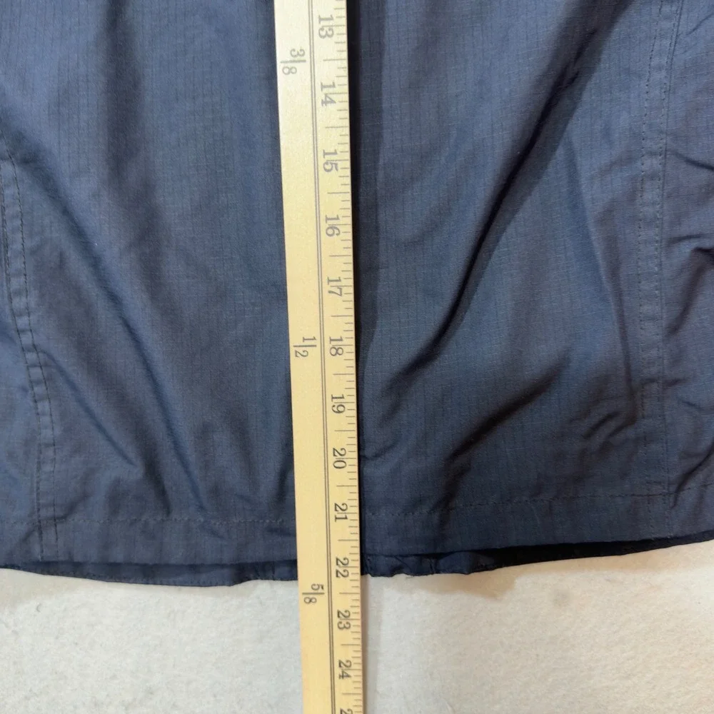 Abercrombie & Fitch Weather Warrior Navy Blue Fleece Lined Hooded Jacket Kids‎ M